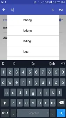 Kamus Mini English Malay android App screenshot 3